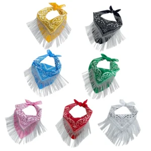 Comprar Bandana De Flecos Plateados - Estilo Disco Y en Chile - Vista 1